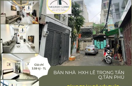 Bán nhà HXH Lê Trọng Tấn 28m2, 1LẦU, 3.59tỷ, TẶNG NỘI THẤT